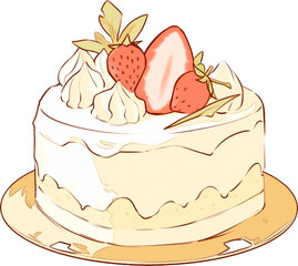 케이크, 디저트, 생일, 간식, cake, dessert, birthday, snack
