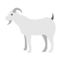 Goat Vector Flat Icon Design