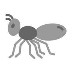 Ant Vector Flat Icon Design