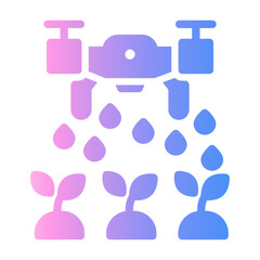 drone Gradient icon