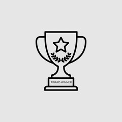 trophy cup icon