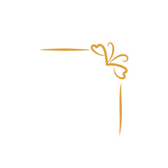 classic ornament corner border