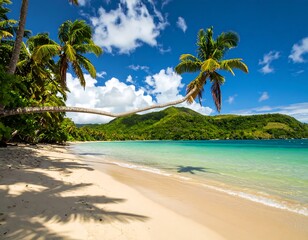 Obraz premium Tropical beach paradise (14)