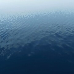 Obraz premium Square Executive Office Inspiration with Midnight Business Blue to Pearl White Gradient for Calming and Professional Ambiance