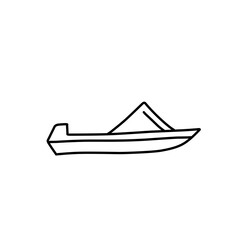 outline of the ship