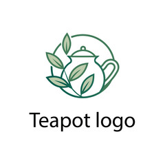 Fototapeta premium Teapot logo