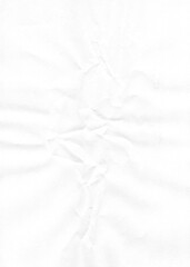 Crumpled White Paper Texture Background