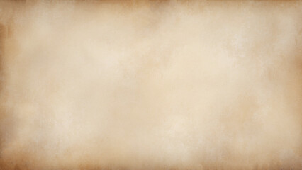 Stained, dirty, and distressed cream white, brown, orange, and tan vintage paper texture. Folded and faded, torn, ripped, peeling and creased from old age. Background old paper