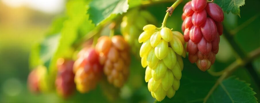 Close-up of vibrant, multicolored hops bursting with freshness, evoking feelings of joy, excitement, and the carefree spirit of harvest season , botanical, bitter, texture