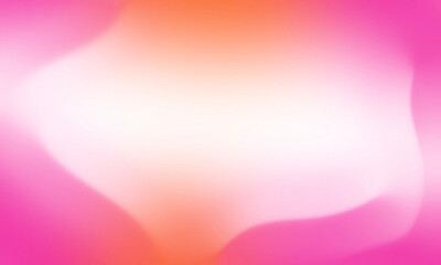 Orange Pink Transparent Gradient Overlay with Soft Blur Border Effect
