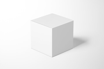 Square Box Packaging Mockup