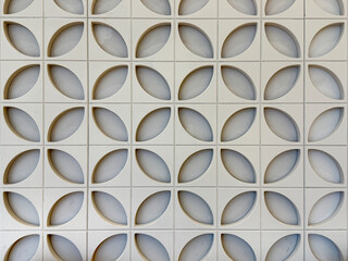Random round floral pattern or ‘Kawung’ for 3D laser cutting panels at wall finishes or screens. This random circular floral laser cut patterns are common elements for screens.