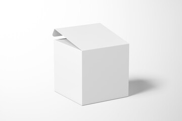 Square Box Packaging Mockup