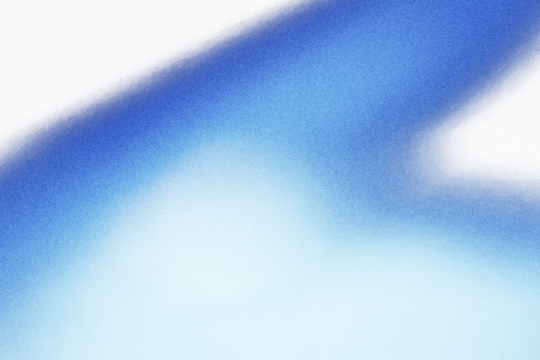 Abstract blue gradient effect on transparent background design element copy space