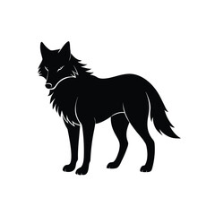 wolf vector silhouette