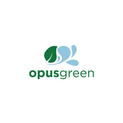 Opus Green Logo Vector Natural
