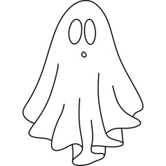 Halloween Ghost Line
