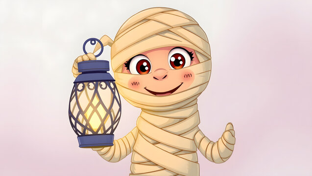  Cute Mummy Character