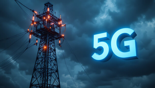 5G Latest Technology Innovations for Ultra-Fast Connectivity, Low Latency Networks, Enhanced Mobile Broadband, IoT Expansion, and Next-Generation Digital Transformation in Smart Cities and Enterprises - Powered by Adobe