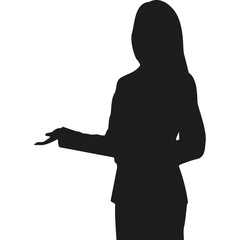 Teacher Silhouette Vector
