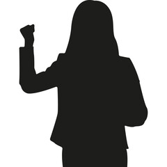 Teacher Silhouette Vector