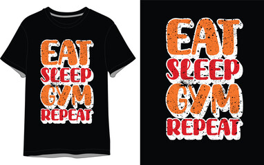 Vector gym t shirt design