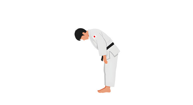Deep Bow in Judo A Guide to Respectful Salutations in Martial Arts