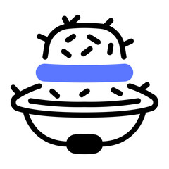 This Straw Hat icon is suitable for Fantasy Adventure, Movie, etc.