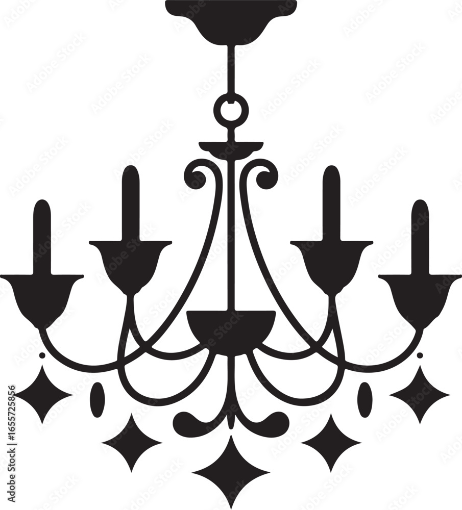 Poster dynamic abstract geometric shapes with a bold black silhouette suitable for modern graphic design pr