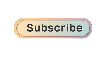 Subscribe Button Graphic with Soft Colors and Rounded Shape