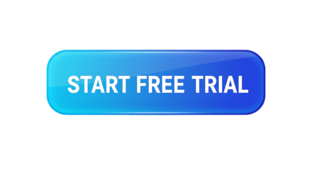 Blue Button for Starting a Free Trial Promotion