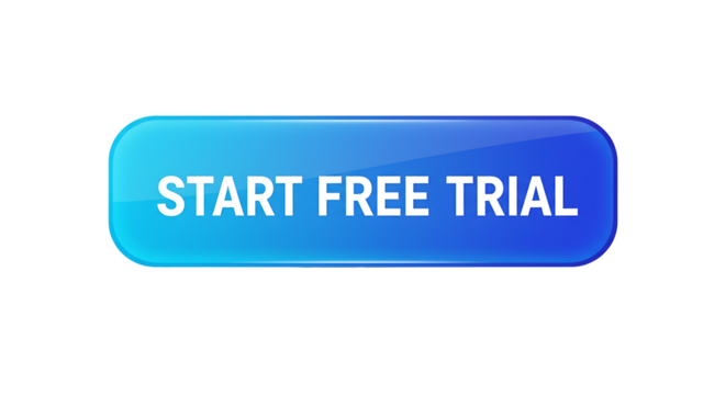 Blue Button for Starting a Free Trial Promotion