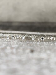 drops of water on the window