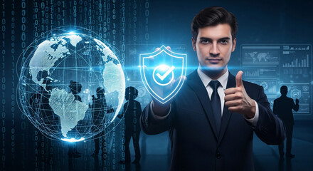 Business and security in internet network connection data privacy protection