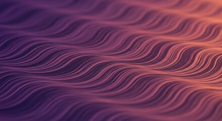 An abstract, three-dimensional digital art pattern with flowing waves and a vibrant pink-to-purple gradient.

