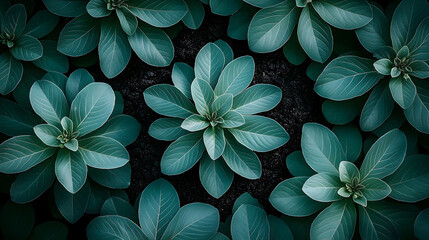 abstract background with flowers