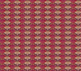Zigzag seamless lattice pattern. Geometric background. Honeycomb
