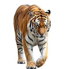 Fototapeta premium Majestic Tiger: Powerful Wildlife Photography