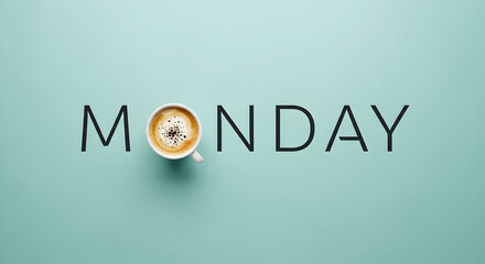 Start your week with a perfect cup of coffee Monday morning motivation fresh brew coffee lover workday beginning new week positive vibes energy boost daily routine inspirational quote