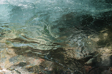 川俣川渓谷の綺麗な水