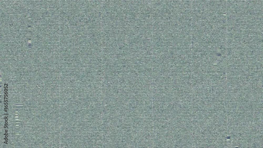 Poster television static and noise with heavy distortion effects and glitches animation