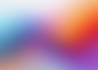 Soft pixelated gradient background with blue purple pink and orange hues
