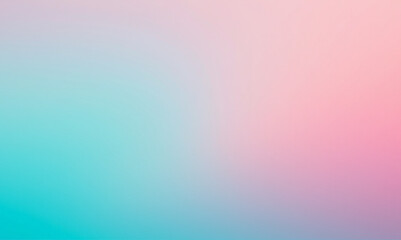 Soft Pastel Gradient Background: Teal, Pink, and Lavender Blend for Feminine Designs