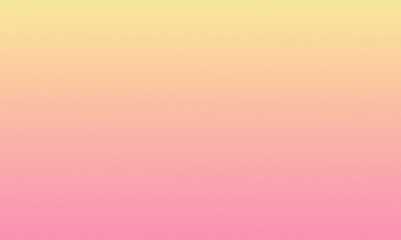 Soft Pastel Pink and Yellow Gradient Background: Subtle, Calm, and Dreamy Texture for Design Projects.