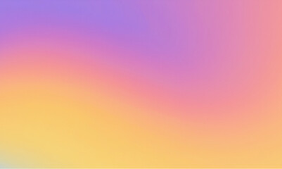 Soft Pastel Gradient Background:  Dreamy Purple, Pink, and Yellow Blend for Design Projects.