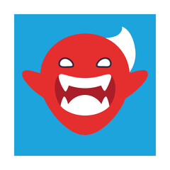 Gritting Teeth Emoji Vector Illustration