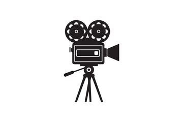 Obraz premium old movie camera