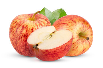 apple isolated on transparent png ( Image from camera)