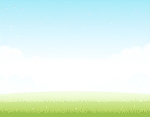 Fototapeta premium Peaceful spring landscape