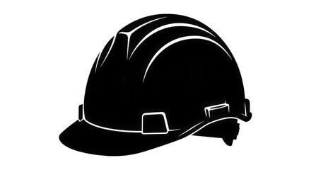 Fototapeta premium Protective Headwear for Safety and Security on Construction Sites